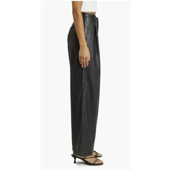 Blank NYC Faux Leather Black Pants Size 30 NWT - Picture 2 of 9